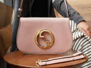 Gucci Blondie shoulder bag in pink 28x16x4cm - 1