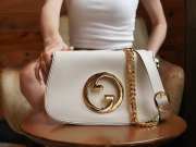 Gucci Blondie shoulder bag in white 28x16x4cm - 1