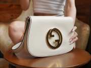 Gucci Blondie shoulder bag in white 28x16x4cm - 2