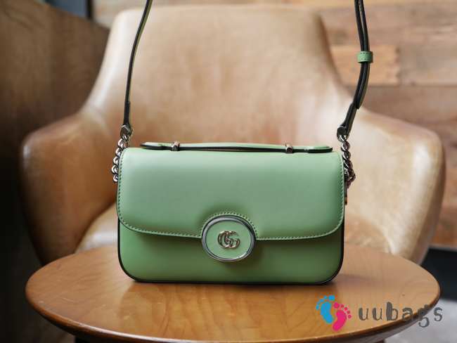 Gucci Petite GG Mini Bag In Green 21x10x5cm - 1