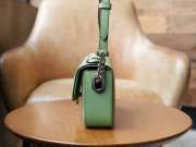 Gucci Petite GG Mini Bag In Green 21x10x5cm - 6