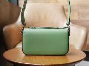 Gucci Petite GG Mini Bag In Green 21x10x5cm - 3