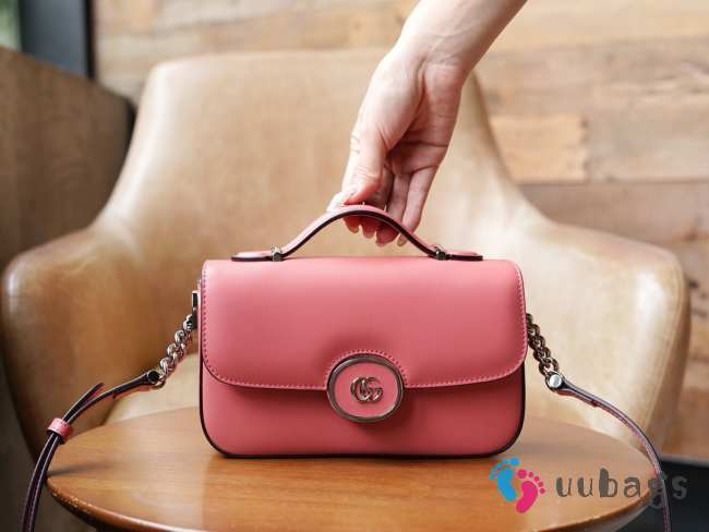 Gucci Petite GG Mini Bag In Pink 21x10x5cm - 1