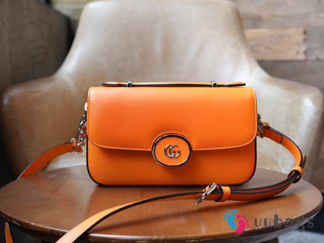 Gucci Petite GG Mini Bag In Orange 21x10x5cm - 1