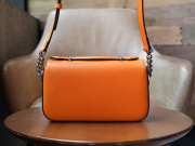 Gucci Petite GG Mini Bag In Orange 21x10x5cm - 5