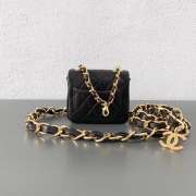 Chanel belt bag in black 8.5x8x3cm - 6