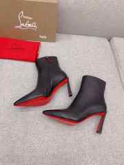 Christian Louboutin Black Boots 8.5cm - 1