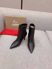 Christian Louboutin Black Boots 8.5cm - 6