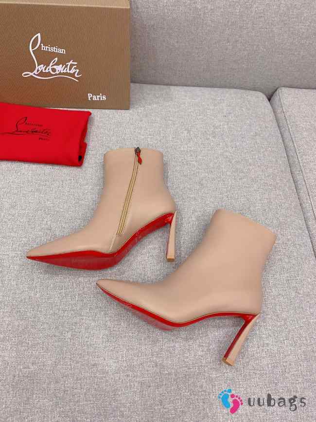 Christian Louboutin Beige Boots 8.5cm - 1