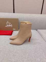 Christian Louboutin Beige Boots 8.5cm - 5