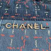 Chanel 22A Denim Large Bag 42×35×8cm - 3