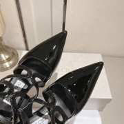 Jimmy Choo black high-heeled sandals 8.5cm - 3