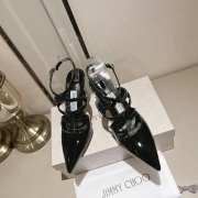 Jimmy Choo black high-heeled sandals 8.5cm - 5