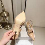 Jimmy Choo beige high-heeled sandals 8.5cm - 6