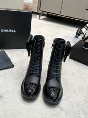 Chanel Monolith black leather ankle boots - 4