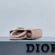 Dior D-Joy Bag In Beige 22.5×12×5.5cm - 2