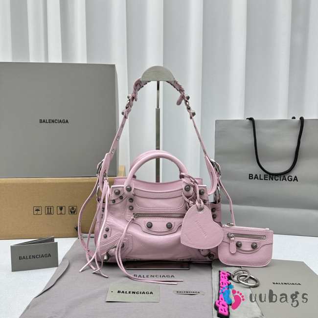 Balenciaga Neo Cagole City XS Flamingo Bag 26x13x18cm - 1