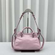 Balenciaga Neo Cagole City XS Flamingo Bag 26x13x18cm - 4