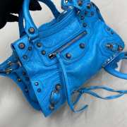 Balenciaga Neo Cagole City XS Blue Bag 26x13x18cm - 2