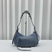 Balenciaga Neo Cagole City Blue Denim Bag 33x16x8.4cm - 5