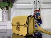 Louis Vuitton Orsay MM bag in yellow 21.5x15.8x5cm - 3