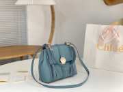 Chloe Penelope Mini Bag In Blue 22x14x9cm - 2