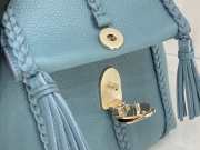 Chloe Penelope Mini Bag In Blue 22x14x9cm - 5