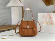 Chloe Penelope Mini Bag In Brown 22x14x9cm - 1