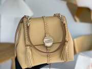 Chloe Penelope Mini Bag In Beige 22x14x9cm - 5