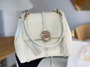 Chloe Penelope Mini Bag In White 22x14x9cm - 5