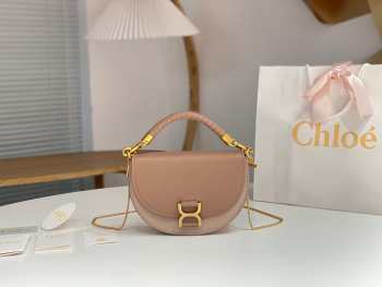 Chloe Marcie 23 Bag In Pink 22.5x15.5x7cm