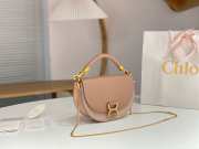 Chloe Marcie 23 Bag In Pink 22.5x15.5x7cm - 5