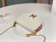 Chloe Marcie 23 Bag In White 22.5x15.5x7cm - 4