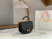 Chloe Marcie 23 Bag In Black 22.5x15.5x7cm - 5