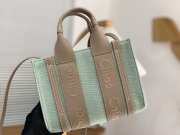 Chloe Woody Family Bag In Blue 26.5x20x8cm - 2