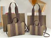 Chloe Woody Family Bag In Brown 26.5x20x8cm - 1