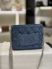 Chanel Denim Crossbody Bag 13x18x7cm - 4