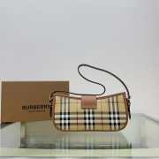 Burberry Sling Vintage Brown Checkered Shoulder Bag 26x6x12cm - 6