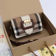 Burberry Small Buckle House Check 01 Bag 19.5x12x5cm - 2