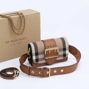 Burberry Small Buckle House Check 02 Bag 19.5x12x5cm - 1