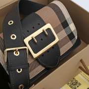 Burberry Small Buckle House Check 03 Bag 19.5x12x5cm - 2