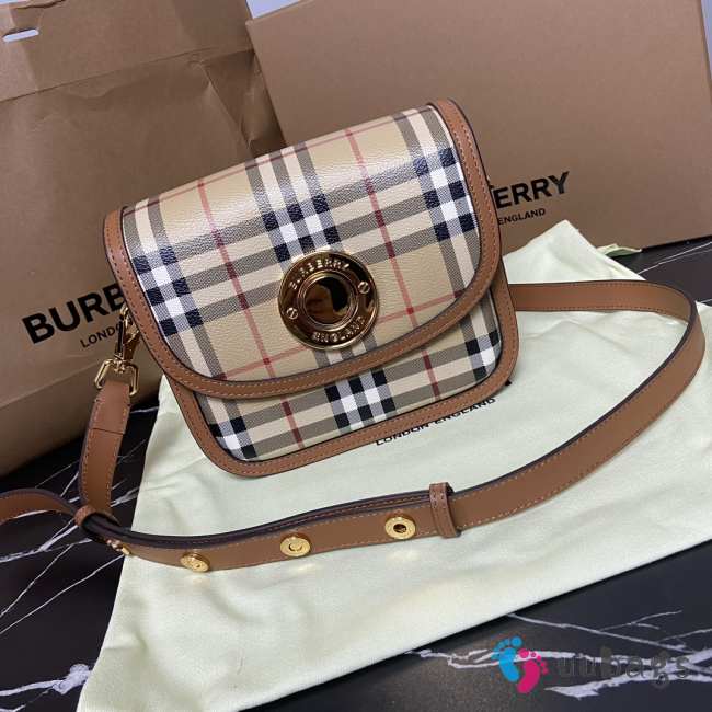 Burberry Elisabeth shoulder bag in brown 19x6x16cm - 1