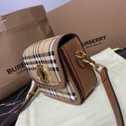 Burberry Elisabeth shoulder bag in brown 19x6x16cm - 5