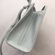 Burberry Men Denny Grain Leather Tote Gray Bag 27x11x20cm - 6