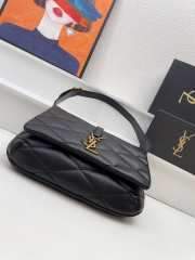 YSL Le 57 quilted shoulder bag in black 24x18x5.5cm - 2