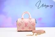 LV M46518 Speedy Bandoulière Pink Bag 20.5x13.5x12cm - 1