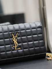 YSL cassandre black bag with gold chain 23x14x3cm - 6