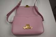 Celine Triomphe East-West Pink Bag 22x15.5x6cm - 6