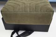 YSL Loulou Small Suede Shoulder Bag 25x17x9cm - 5