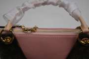 Louis Vuitton V Tote BB Rose Poudre Bag 26x17.5x10cm - 5